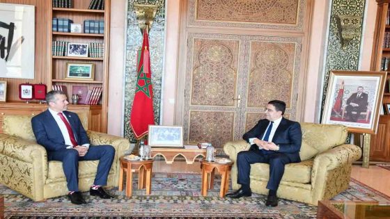 استقبل السيد ناصر بوريطة، اليوم بالرباط، الأمين العام للمنظمة البحرية الدولية