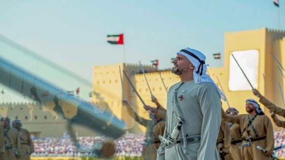 بحضور صاحب السمو الشيخ محمد بن زايد آل نهيان، رئيس الدولة “حفظه الله” وسمو الشيوخ.