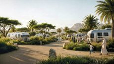 «طريق دبي للكرفانات» الصورة من البيان