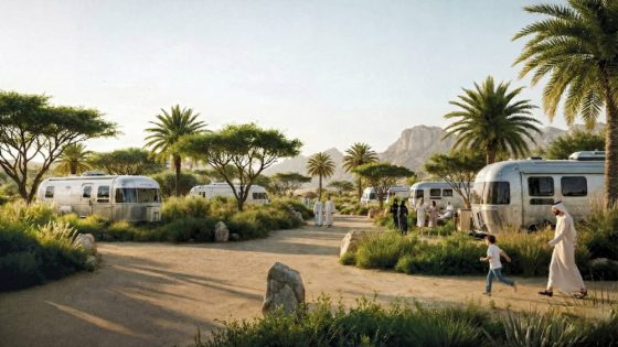 «طريق دبي للكرفانات» الصورة من البيان