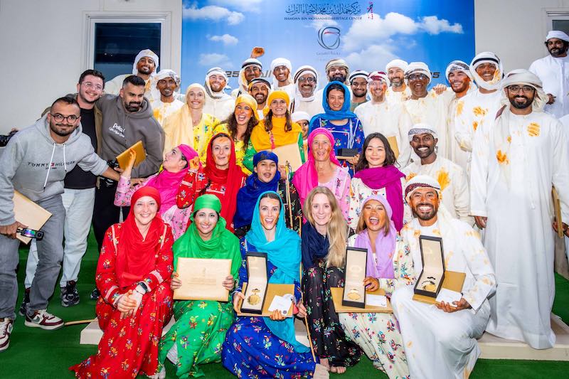 WhatsApp-Image‏-2025-12-25-at-23.37.06 في استعادة لخطى الأولين رحلة الهجن الثانية عشرة تحطّ رحالها في محطتها الختامية بدبي