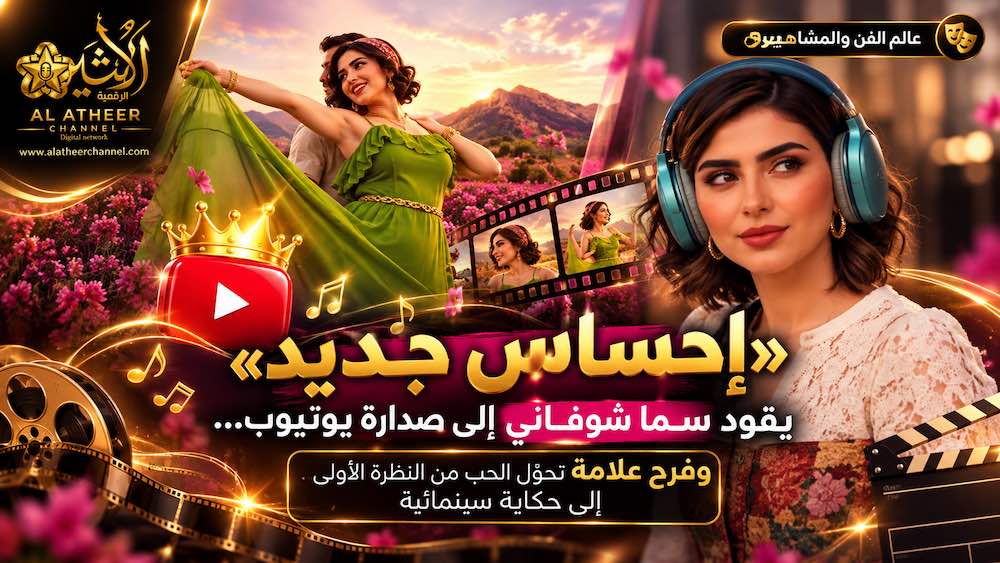 إحساس-جديد-على-شاشة-الأثير «إحساس جديد» يقود سما شوفاني إلى صدارة يوتيوب… وفرح علامة تحوّل الحب من النظرة الأولى إلى حكاية سينمائية
